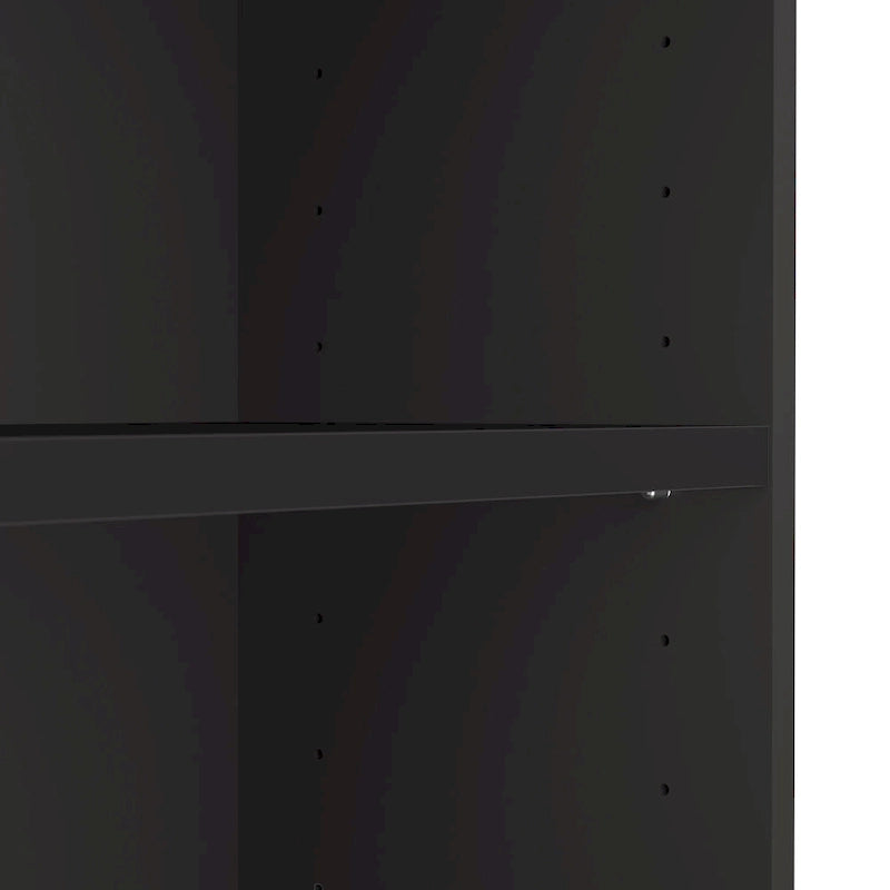 Libreria alta a 5 ripiani con ripiani regolabili - 183 cm H