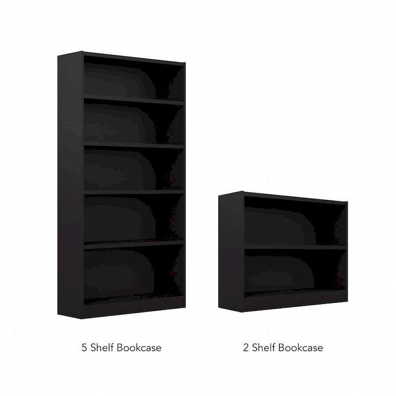 Libreria alta a 5 ripiani con ripiani regolabili - 183 cm H