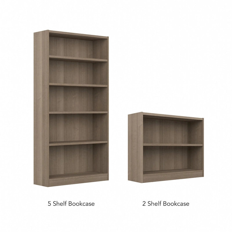 Libreria alta a 5 ripiani con ripiani regolabili - 183 cm H