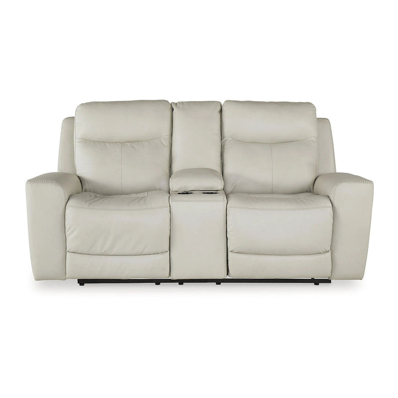 Divanetto reclinabile elettrico con console - 79L x 42P x 43A