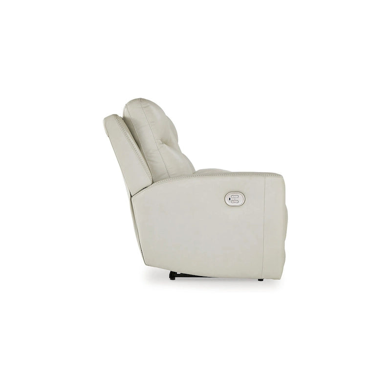 Divanetto reclinabile elettrico con console - 79L x 42P x 43A