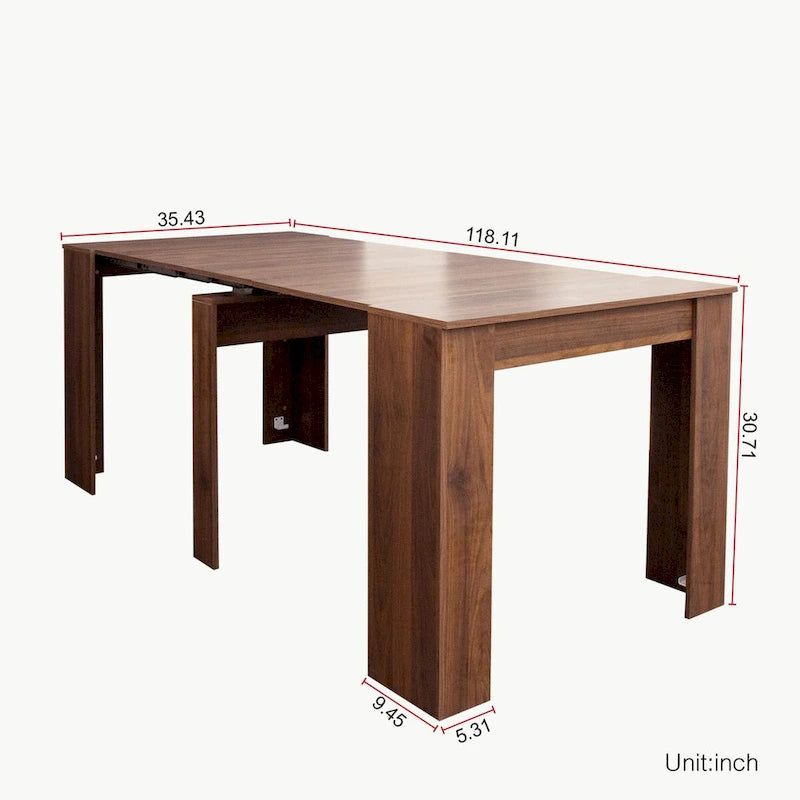 Tavolo da pranzo consolle allungabile - si estende fino a 300 cm